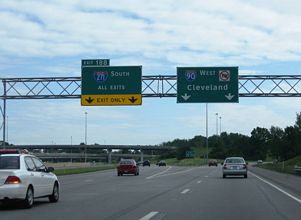 I-90 west at I-271 - Willoughby Hills, OH