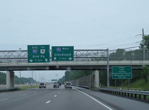 I-271 north at I-90 - Willoughby Hills, OH