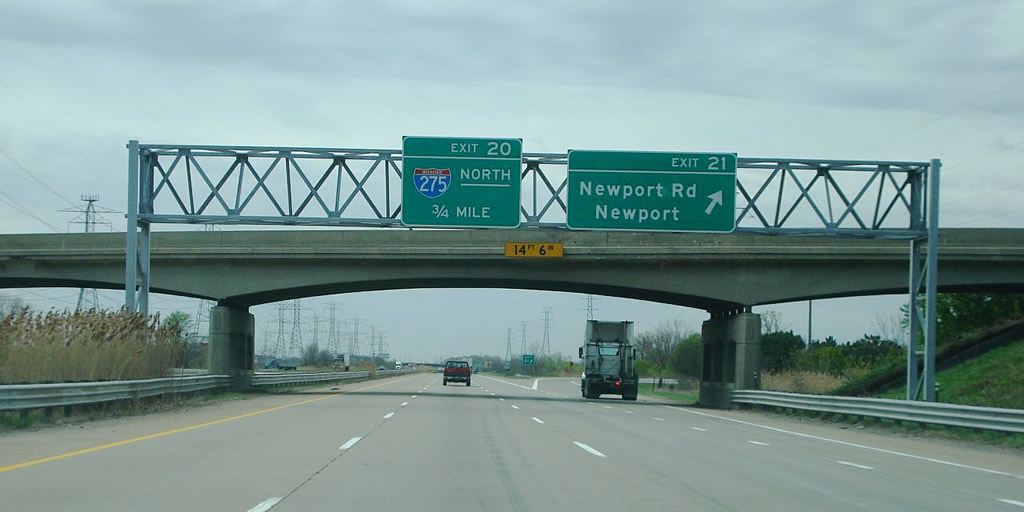 I-75 south at I-275 - 2007