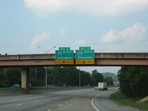 I-75/640 north at I-275/US 25W - 2003