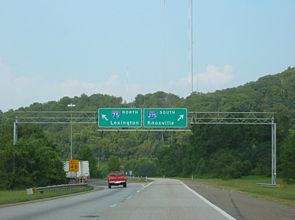 I-75/640 north at I-275/US 25W - 2003