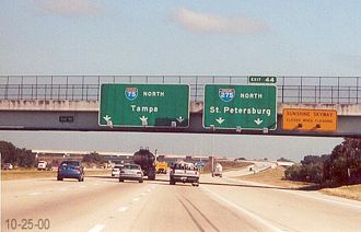 I-75 north at I-275 - 2000