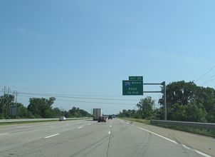 I-75 north at I-275 - Frenchtown Twp, MI