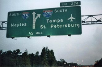 I-75 south at I-275 - 2003