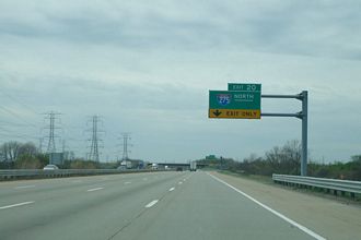 I-75 south at I-275 - 2007