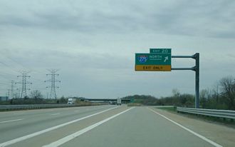 I-75 south at I-275 - 2007