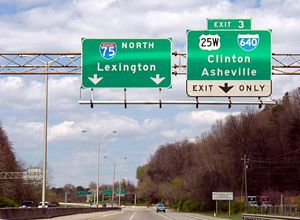 I-275 north at I-75/640-US 25W - 2003