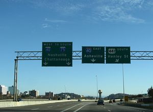 I-275 south at I-40/US 441 - 2009
