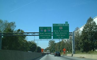 I-76 west at US 202/I-276 - 2001