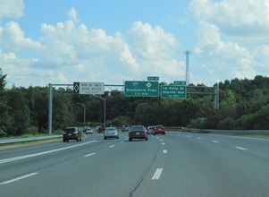 I-77/US 21 south at I-277/NC 16 - 2013
