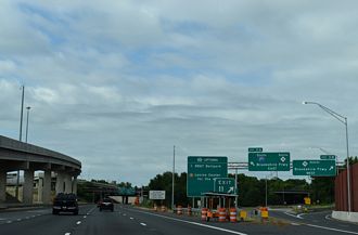 I-77/US 21 south at I-277/NC 16 - Charlotte