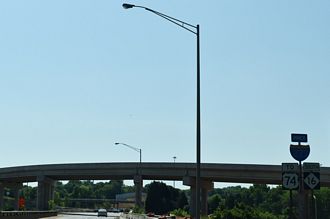 I-277/NC 16 south at I-77/US 21 - Charlotte, NC