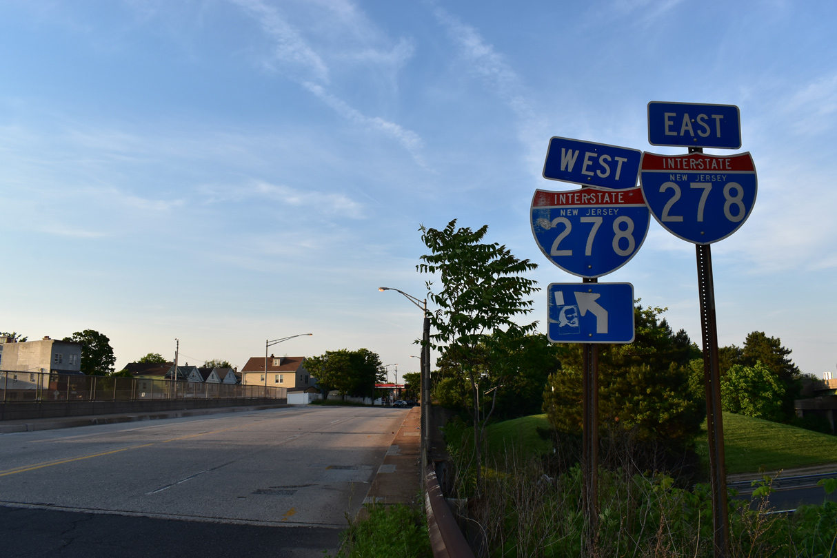 Brunswick Av north at I-278 - Elizabeth, NJ