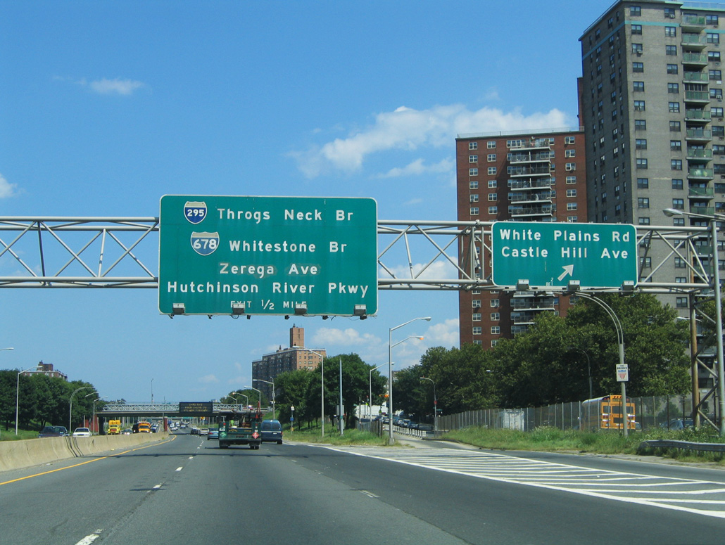 I-278 east at Bruckner Interchange - 2004