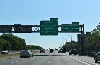 I-278 east at I-295/678 - Bronx, NY