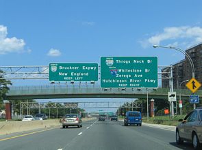 I-278 east at Bruckner Interchange - 2004