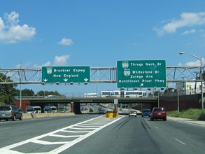 I-278 east at Bruckner Interchange - 2004