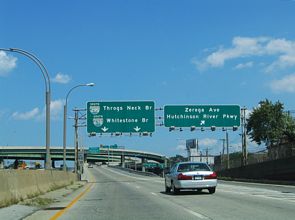 I-278 east at Bruckner Interchange - 2004
