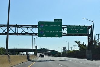 I-278 east at I-295/678 - Bronx, NY