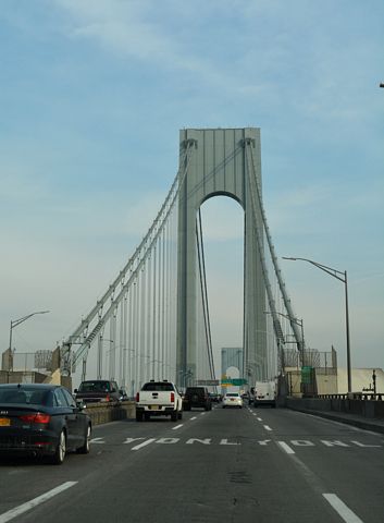 I-278 north Verrazzano-Narrows Bridge