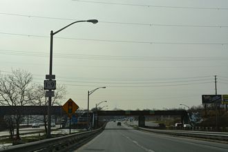 I-278 west at US 1/9 - Linden, NJ