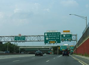 I-678 north at Bruckner Interchange - 2005
