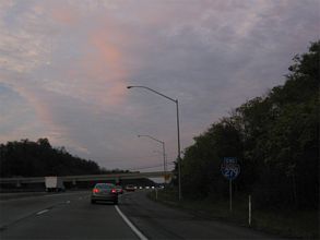 I-279 north at I-79 - Franklin Park, PA