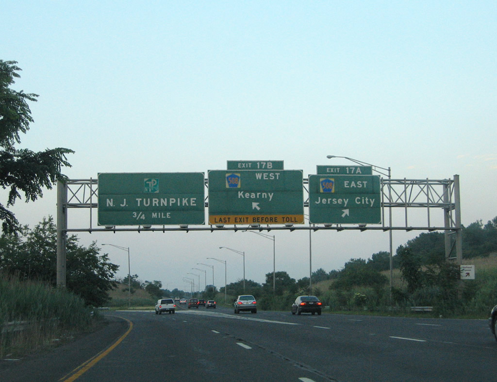 I-280 east at I-95/NJ Tpk - 2005