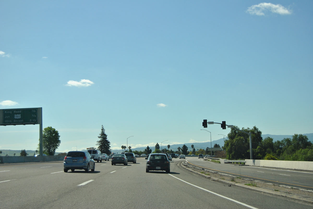 I-680 south at US 101/I-280