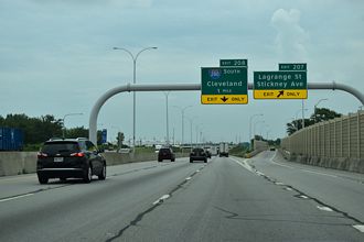 I-75 north at I-280 - Toledo, OH