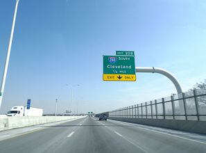 I-75 North at Interstate 280 in Toledo, Ohio