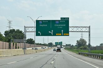 I-75 south at I-280 - Toledo, OH