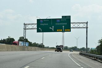 I-75 south at I-280 - Toledo, OH