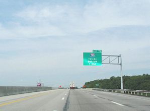 I-80/90/Ohio Tpk west at I-280/SR 420 - Lake Twp