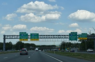 I-80 east at I-280 - Parsippany-Troy Hills Twp, NJ