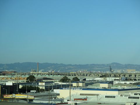 US 101 view of I-280 at Bayview, San Francisco, CA