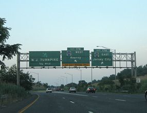 I-280 east at I-95/NJ Tpk - 2005