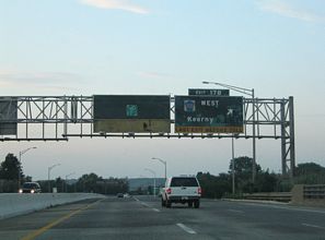 I-280 east at I-95/NJ Tpk - 2005