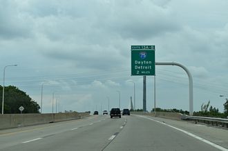 I-280 north at I-75 - Toledo, OH