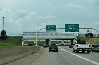 I-280 North at I-75 in Toledo, OH