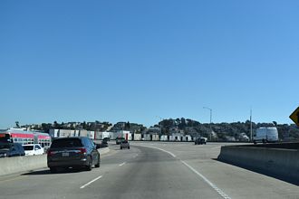 I-280 south at 6th Street on-ramp