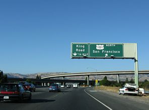 I-280 south at I-680/US 101 - San Jose, CA