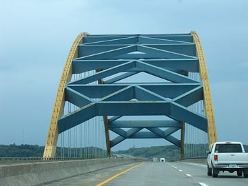 I-280 west - Mississippi River Bridge