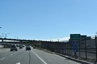 King St west at I-280 - San Francisco, CA