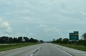SR 420 North one mile ahead of I-280 and the Ohio Turnpike