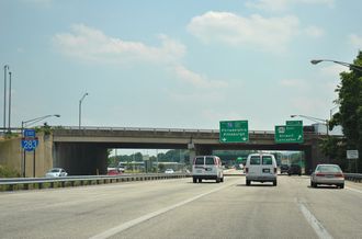 I-283 south at I-76/PA Tpk - Lower Swatara, Twp