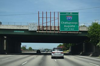 I-85 north at I-285 - Doraville, GA