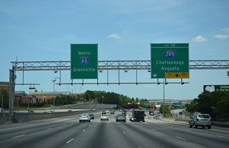 I-85 north at I-285 - Doraville, GA