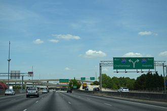 I-85 north at I-285 - Doraville, GA