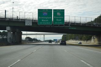 I-85 south at I-285 - College Park, GA
